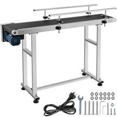 Conveyor Machine PVC Belt Adjustable Stainless Steel