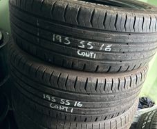195/55/16 continental cross eco contact x2