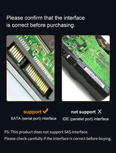 USB 3.1 (Type-C & Type-A) to SATA 3.0 (5Gbps) Converter Adapter Cable for 2.5" SATA HDD/SSD (Brand New/Warranty)