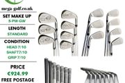 PXG 0311XP Gen7 Irons / 5-Pw-Gw / Elevate Mph 95 Regular