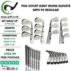 PXG 0311XP Gen7 Irons / 5-Pw-Gw / Elevate Mph 95 Regular