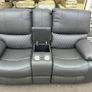 3+2 Rita Dark Grey Manual Recliner Sofa Set Image 7