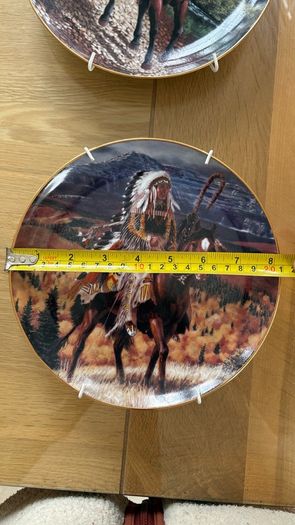 6 Franklin Mint limited edition collector plates