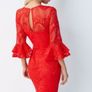 Little Mistress Red Dress Size 14/16 Image 6