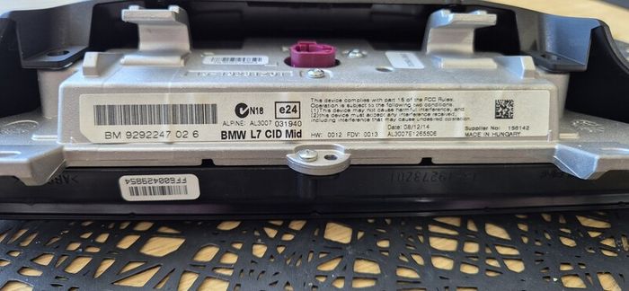 Bmw radio Multimedia 3 series
