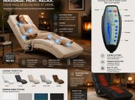 main image for ad Recliner chair with heating and massage function