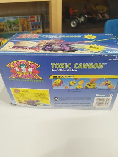 Captain Planet Toxic Cannon Kenner 1991