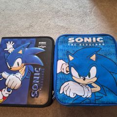 Pencill case and lunch box Sonic the hedgehog