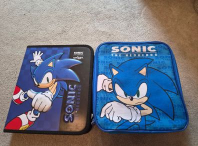 Pencill case and lunch box Sonic the hedgehog
