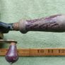 Vintage Stanley Red Rusty Hand Drill Image 10