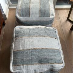 Meadows and Byrne Pouffs Footstool