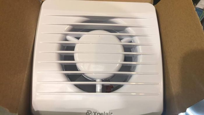 4 Inch Bathroom Fan with Timer