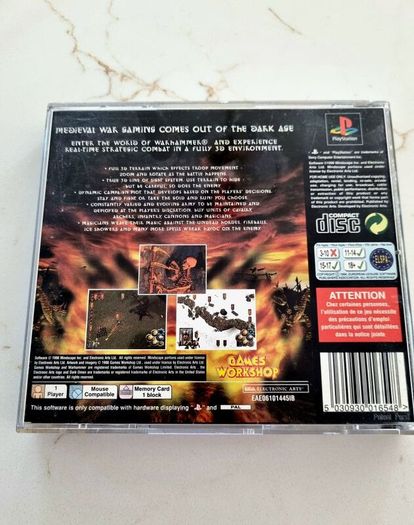 Warhammer Dark Omen PS1 Playstation 1