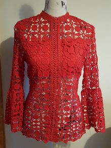 Bnwot Size 8 Red Top