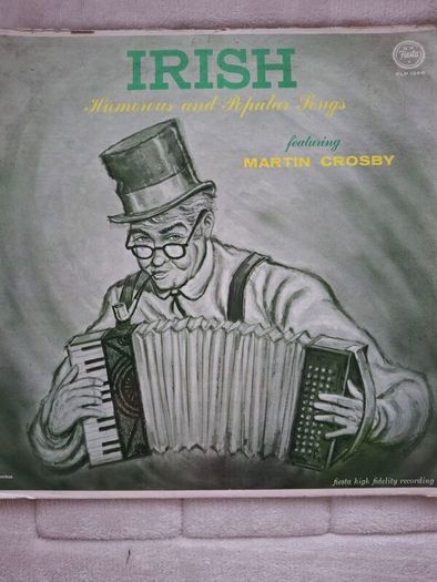 3 x VINTAGE VYNAL LP's RECORD ALBUMS 1963 PRESIDENT Kennedy In Ireland , Irish Humorous & Papular songs Martin Crosby , Irish Memories Farher Sydney MacEwan