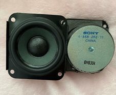 Sony Speakers 10W 8 Ohm - Genuine Pair - 7cm (L) x 6.5cm (W) x 4cm (D)