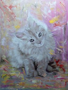 The Curious Kitten from Andor Koncsik