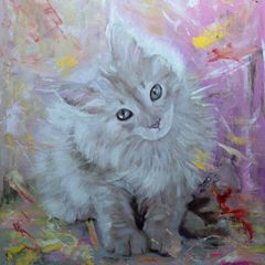The Curious Kitten from Andor Koncsik