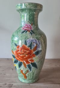 Large Floral Vase