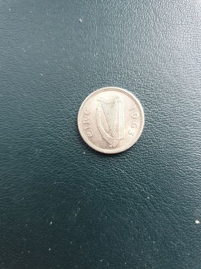 1963 Irish Threepence