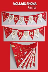 Nollaig Shona Christmas Bunting