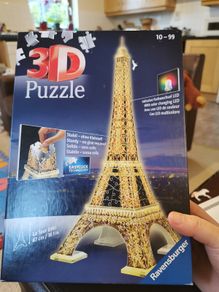 Eiffel Tower 3D Puzzle with lights 226pc