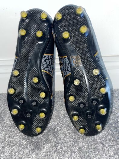 Black & Gold Football Boots