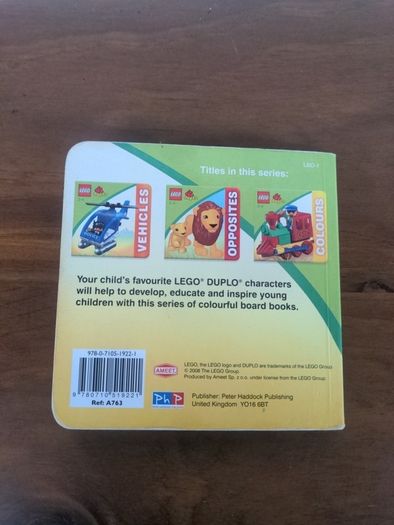 Lego Duplo Numbers Book