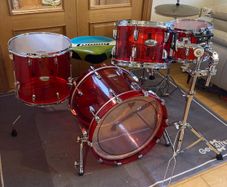 PRICE DROP Used Pearl Crystal Beat RUBY Kit