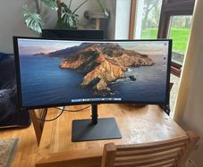 Samsung - LED monitor - curved 34"