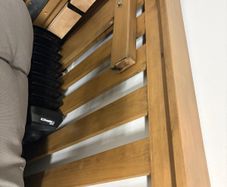 single bed and matteress