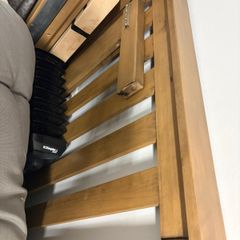 single bed and matteress