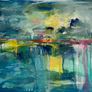 Original Painting Irish Abstract seascape Original Art contemporary Irish art Image 2