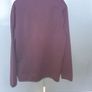 perry ellis mens quarter zip top size medium burgundy Image 6