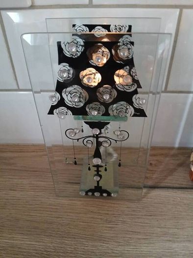Beautiful Glass Tealight Holder