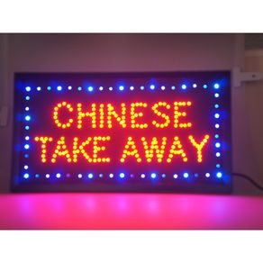 Led Chinese Take Away Sign