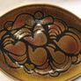 Vintage Poole Aegean Pottery Hand Painted Plate shape 91 Image 5