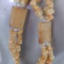 Amber stone necklace  length 68 cm Postage included Image 4