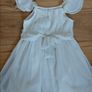 Girls Next chiffon party dress 6yrs ivory Image 4