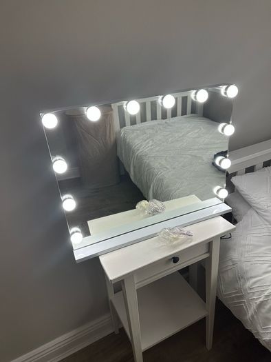 light up dressing table mirror