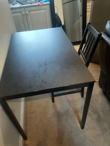 Table and chairs