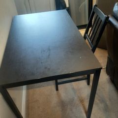 Table and chairs
