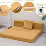 Folding Mattress Double, High Density Foam Fold Out Sofa Chair Z Bed, Foldable Floor Futon Mattress Image 4