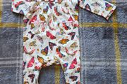 6-12m, With Tags Powell Craft Butterfly Collared Romper