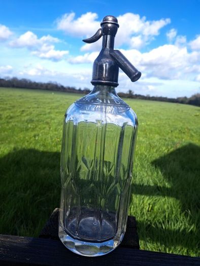 old irish  soda bottle