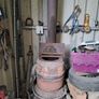 homemade stove suit shed Image 3