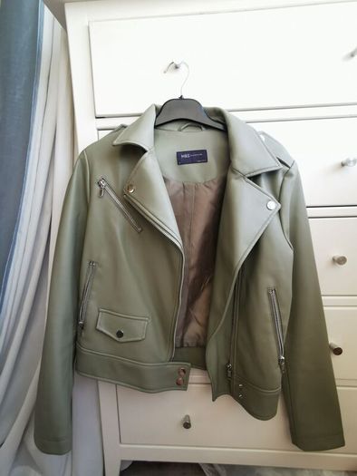 Brand new M&S Leather coat