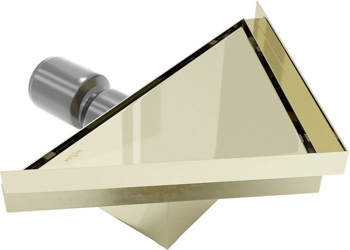 Gold Shower Floor Drain 20x20cm