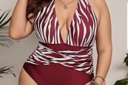 ladies halter neck swimsuit BNIB