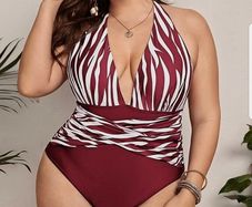 ladies halter neck swimsuit BNIB